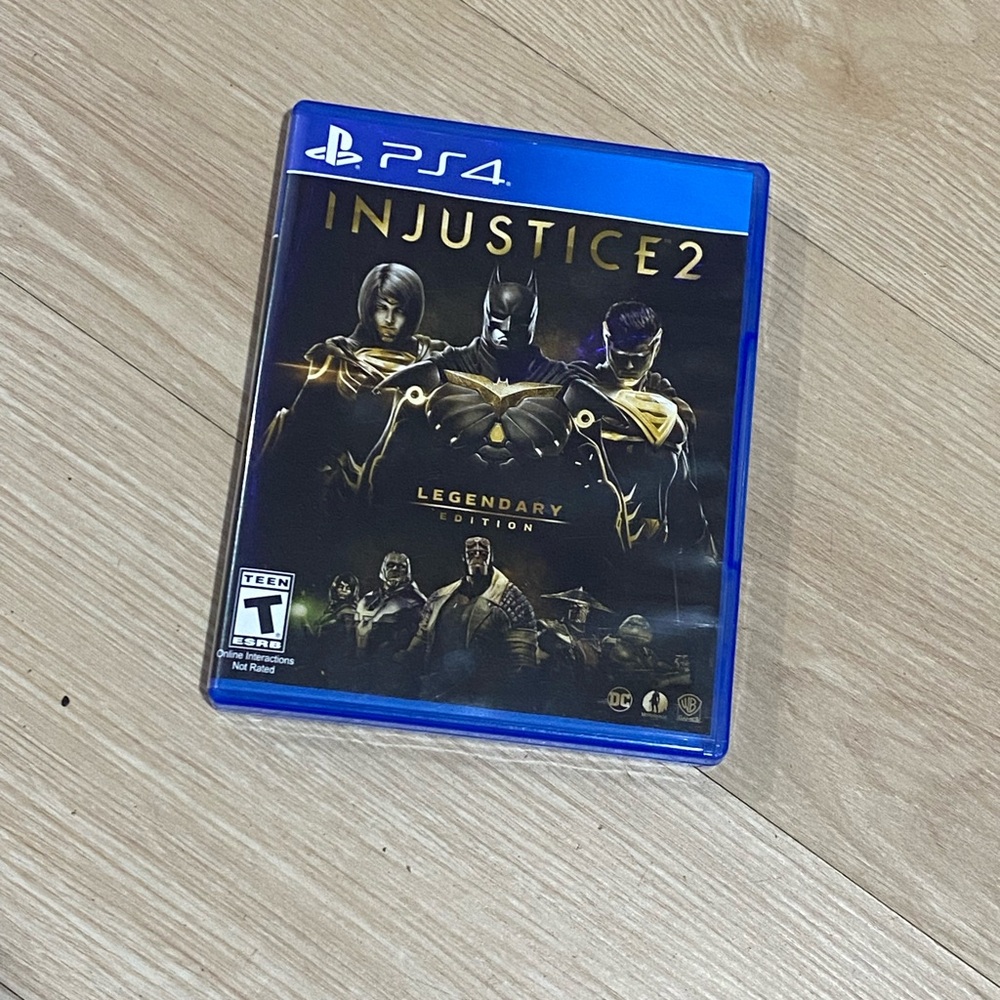 Injustice 2 Legendary Edition for PS4 - Blue Case
